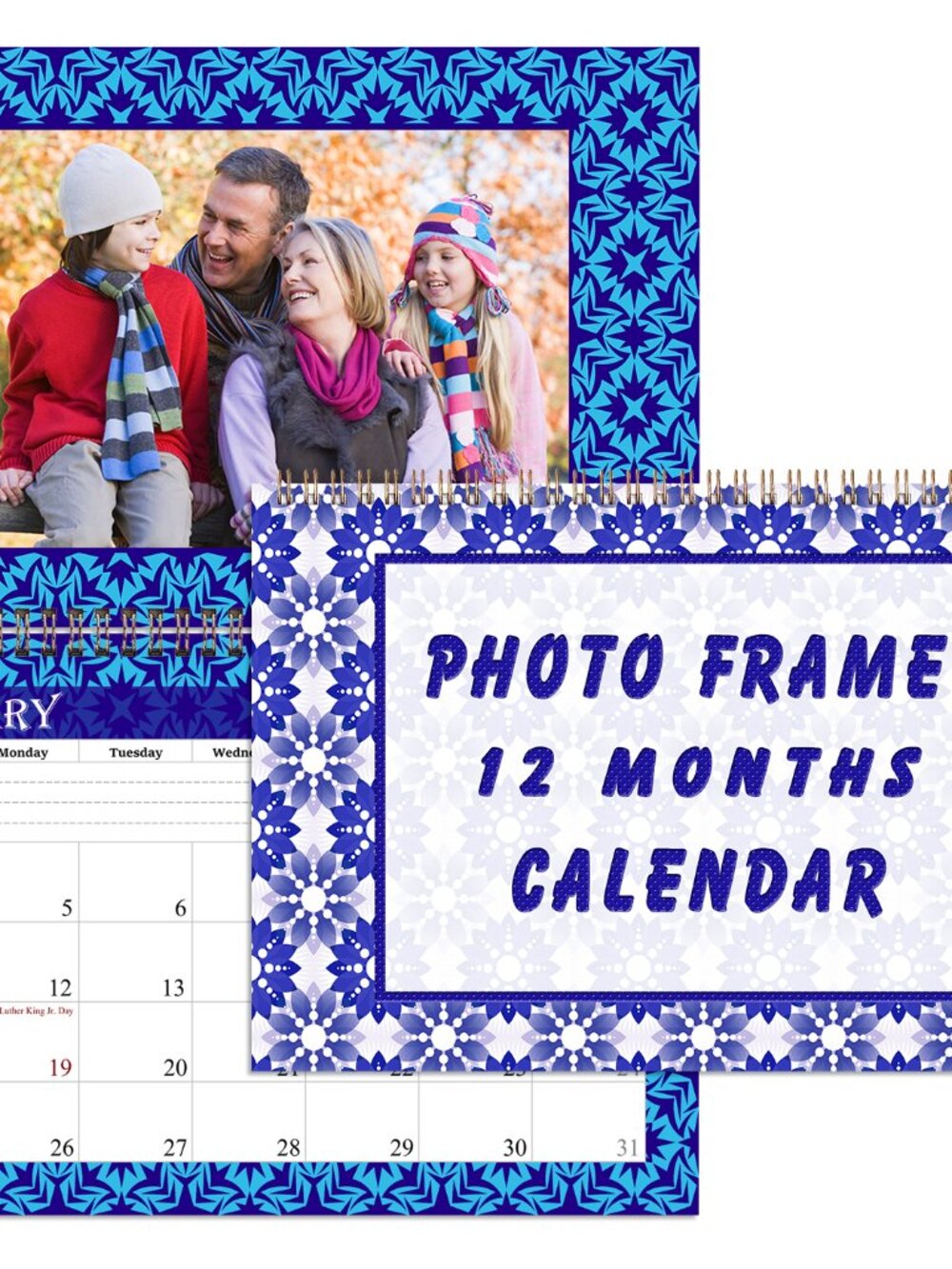 Personalized Custom 2027 Personalized Custom - 12 Months Calendar 8.5x11In. #07